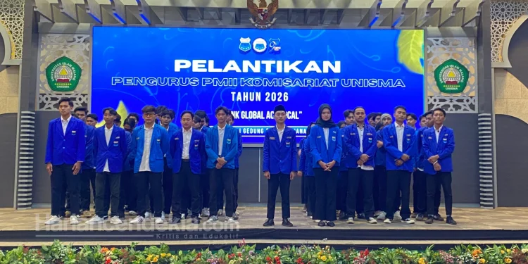 Pengurus Baru PMII Komisariat Unisma Periode 2026 Resmi Dilantik